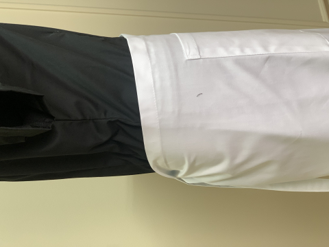 Șorț lung de pizzer, Alb [2]