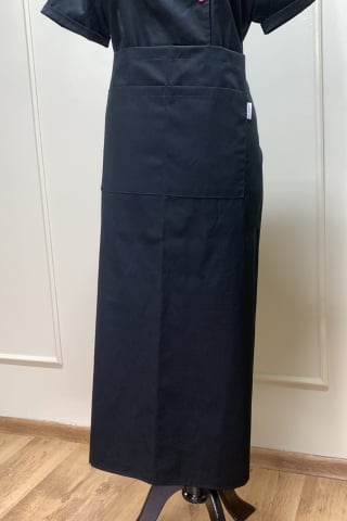 Uniforme HoReCa - Șorț lung de pizzer, Negru