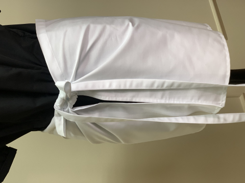 Șort scurt profesional Picoliță- Alb [1]