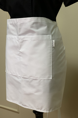 Uniforme HoReCa - Șort scurt profesional Picoliță- Alb