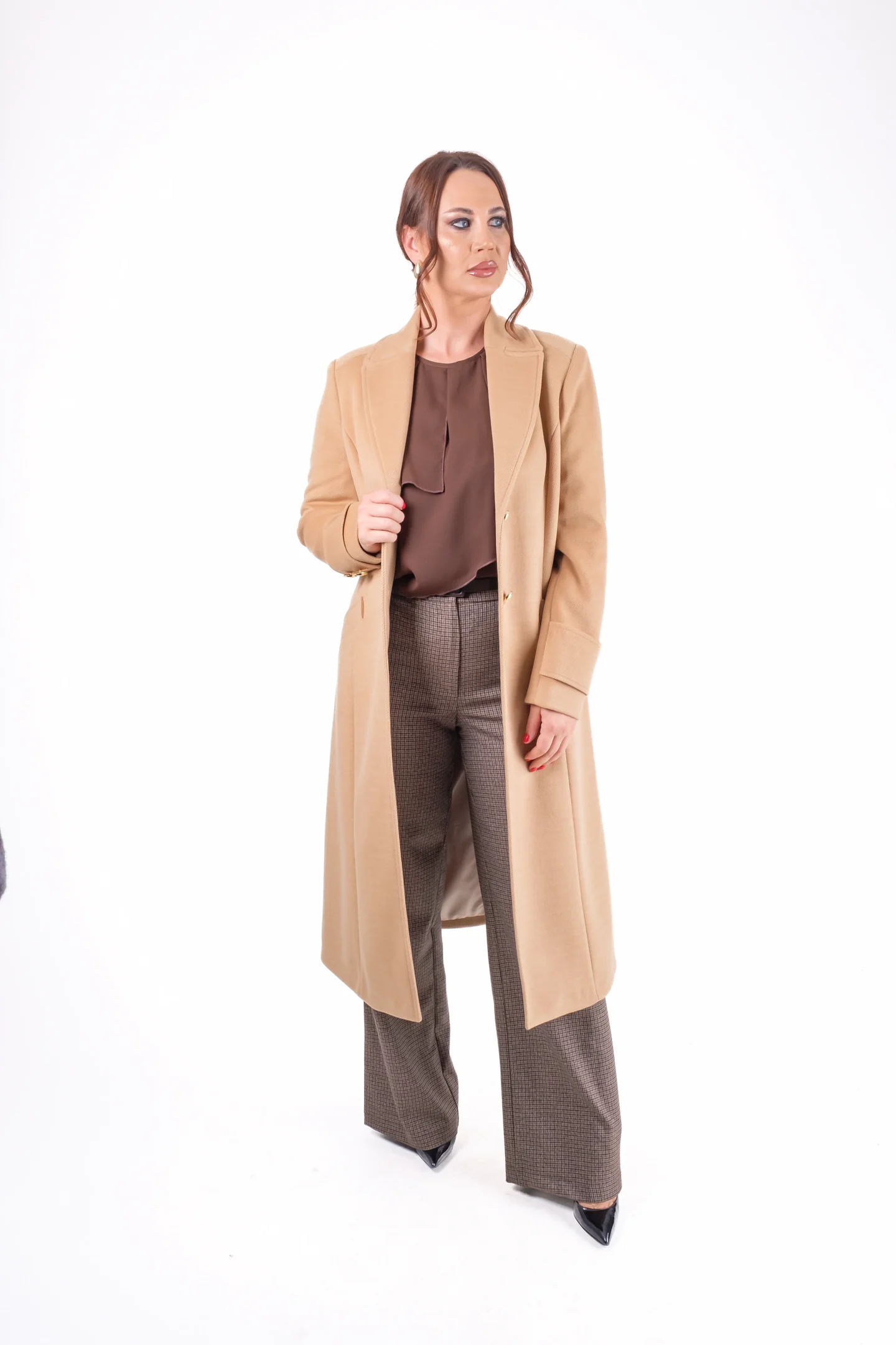 Palton elegant cambrat -model italian premium [3]