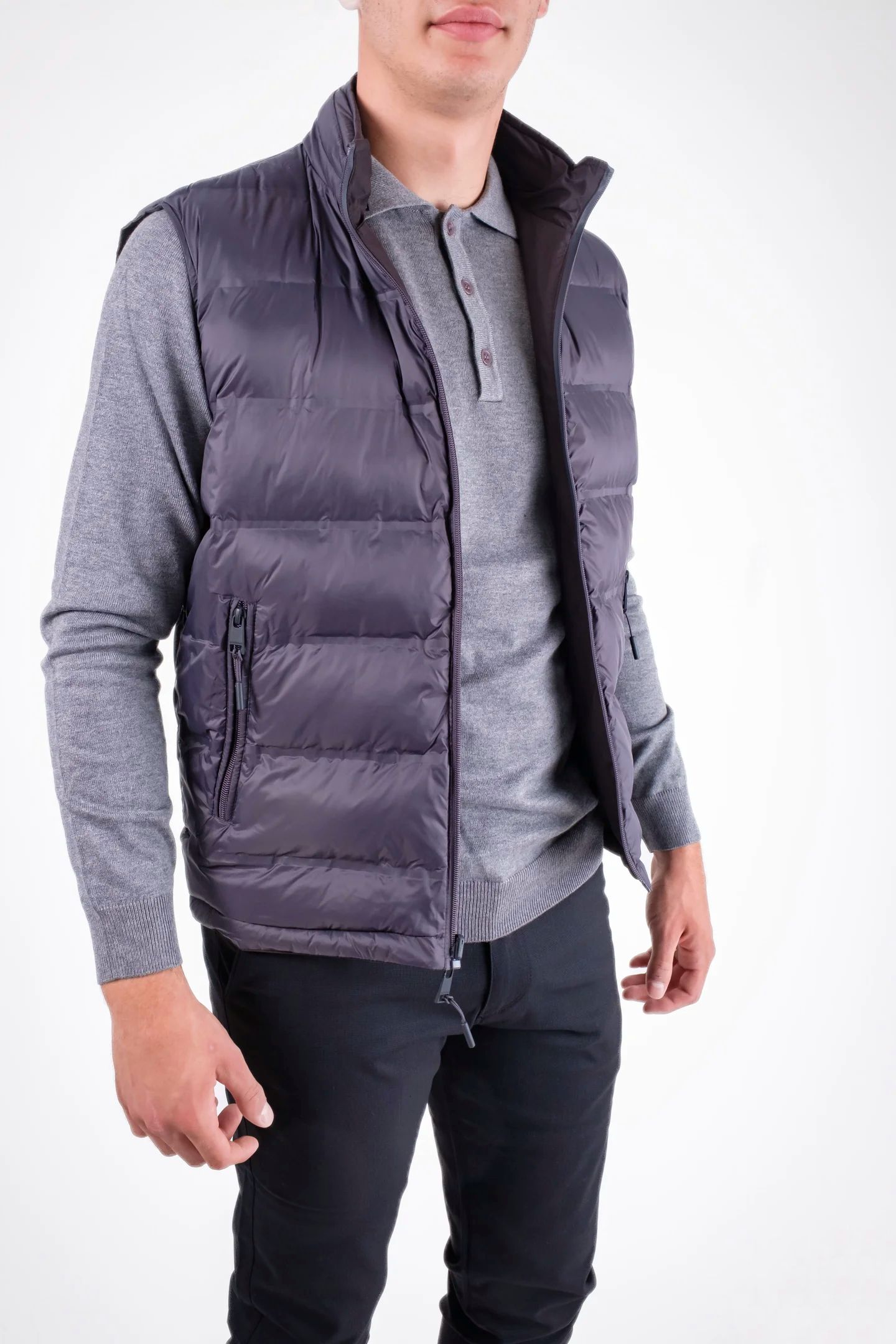 Vesta matlasata ,pentru barbati,reversibilia,doua fete [4]