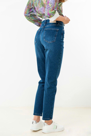 Blugi dama clasici din denim albastru-croiala moderna si confortabila [1]