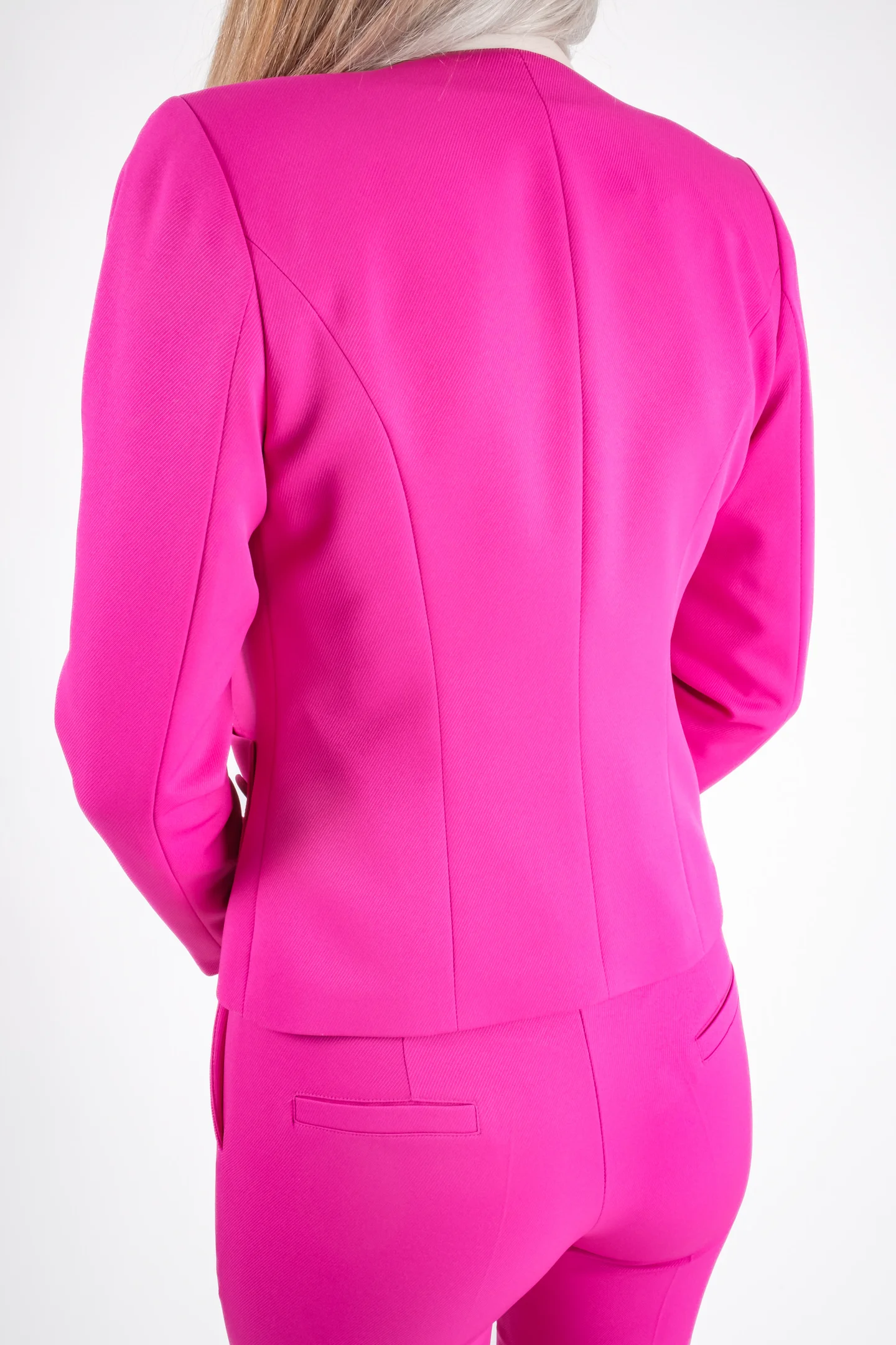 Costum elegant damă cu sacou, fustă și pantaloni conici [8]