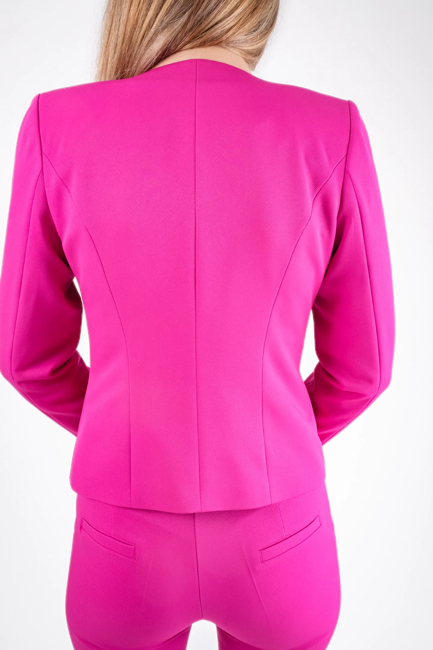 Costum elegant damă cu sacou, fustă și pantaloni conici [7]