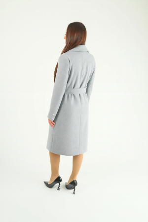 Palton dama cu cordon si nasturi decorativi-croi elegant cambrat [7]