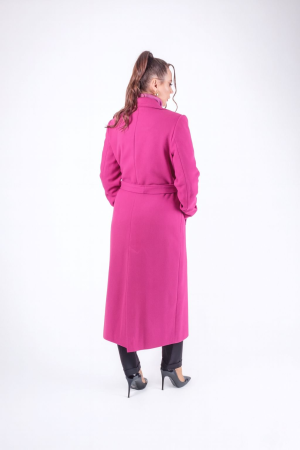 Palton dama drept oversize stil elegant [6]