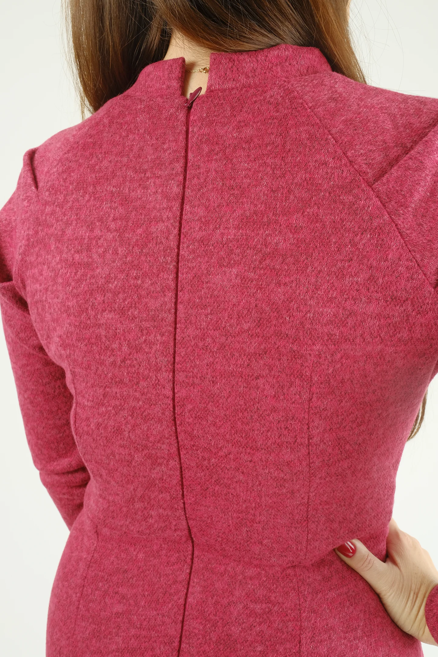 Rochie midi din jerse elegantă – ANAIL Fashion [6]