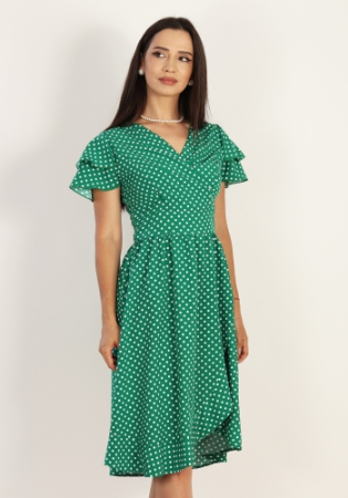 Rochie vaporoasa de vara cu buline [0]