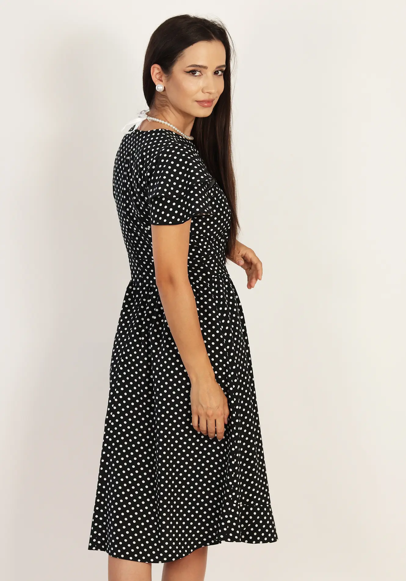 Rochie vaporoasa de vara cu buline [3]