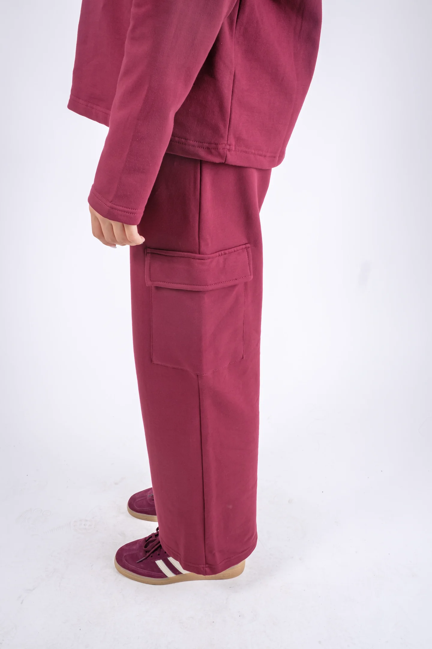 Trening dama casual cu buzunare cargo-model lejer [3]