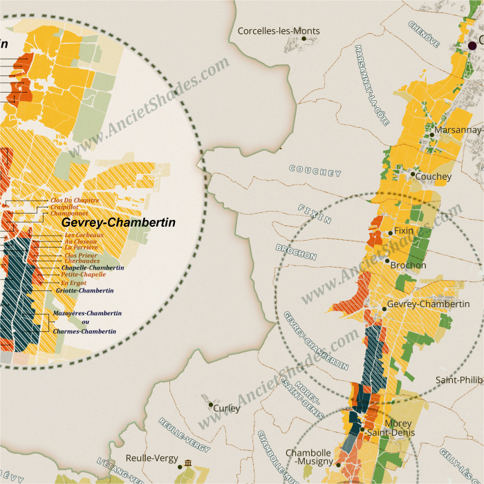 Burgundy Wine Map [2]