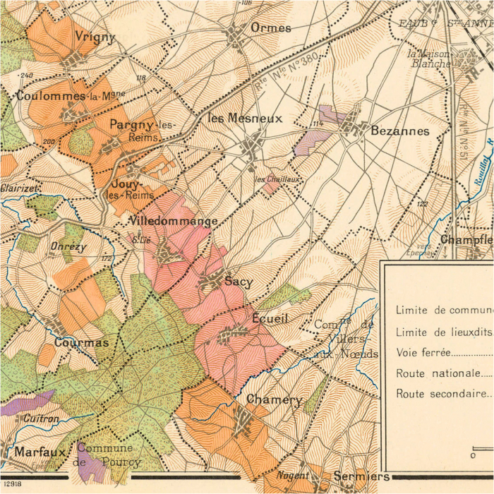 Montagne de Reims & Vallée de l'Ardre wine map [3]
