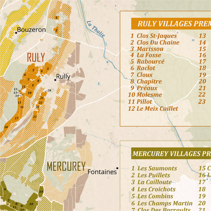 Côte Chalonnaise AOC map [3]