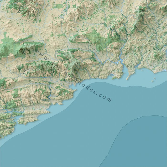 Minimalist map of England & Wales [3]