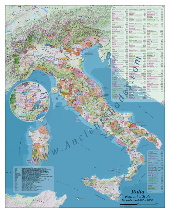 Wine map of Italy [2]
