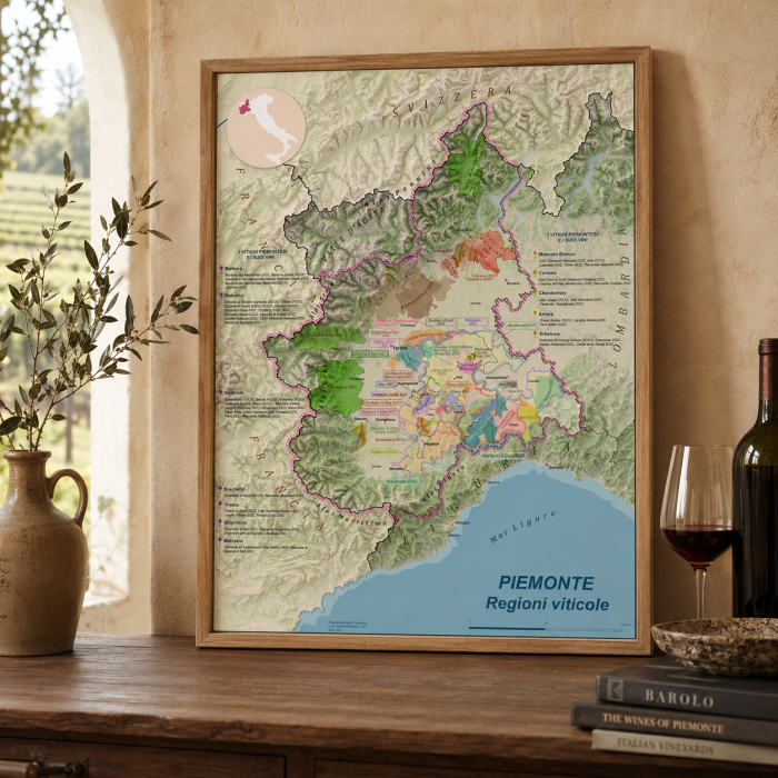 Wine map of Piedmont [3]