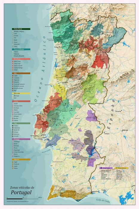 Wine map of Portugal [2]