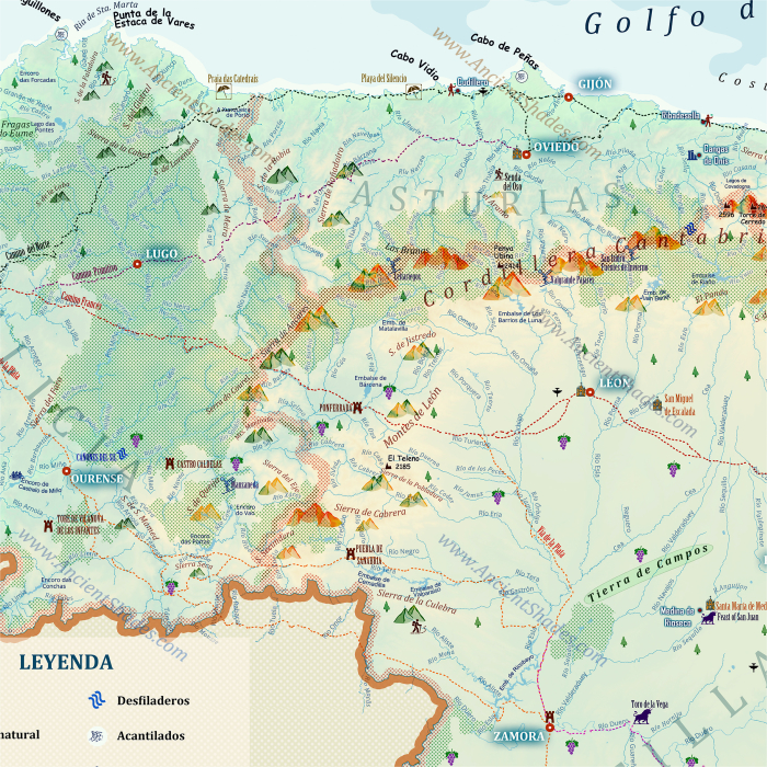 Scotland physical map [2]