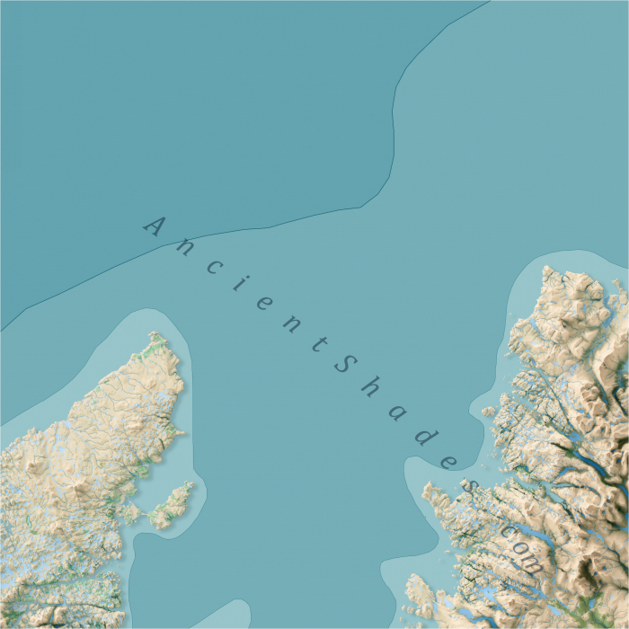 British Isles relief map [4]