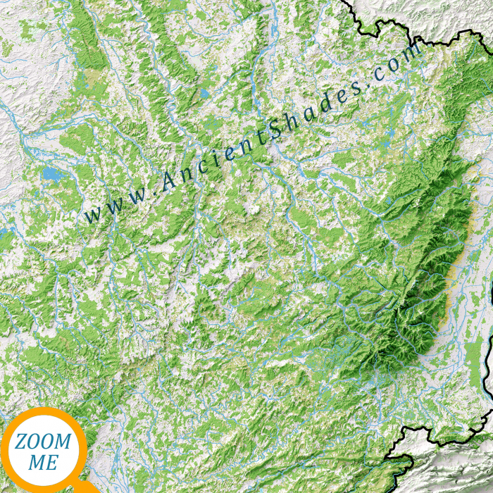 Minimalist map of France [4]