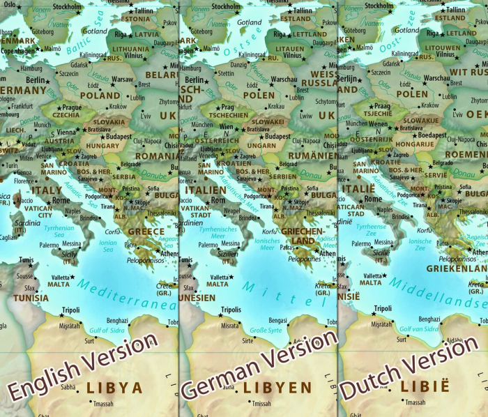 Political world map [3]