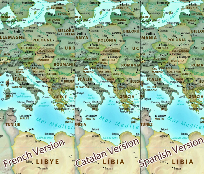 Political world map [4]