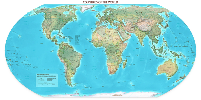 Political world map [2]