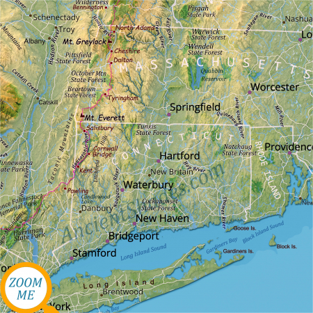 Appalachian Trail map [4]