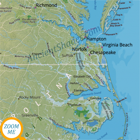 Appalachian Trail map [5]