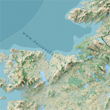 Minimalist map of England & Wales [3]