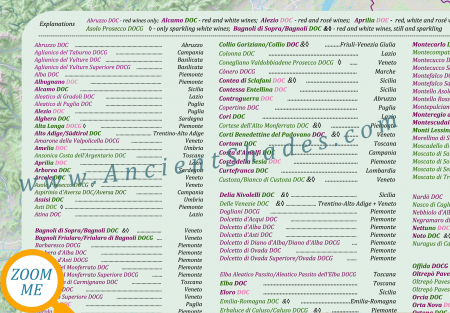 Wine map of Italy [5]