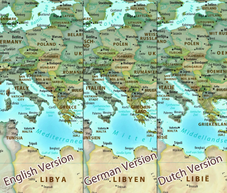 Political world map [2]