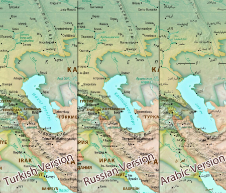 Political world map [5]