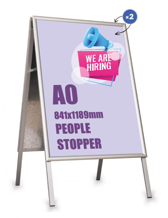 Panou Stradal / People Stopper A0 - 841 X 1189 mm Pro [7]