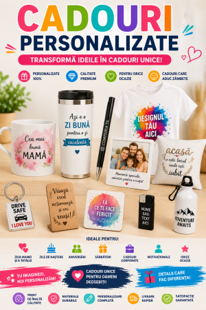 Tipografie - Cadouri personalizate