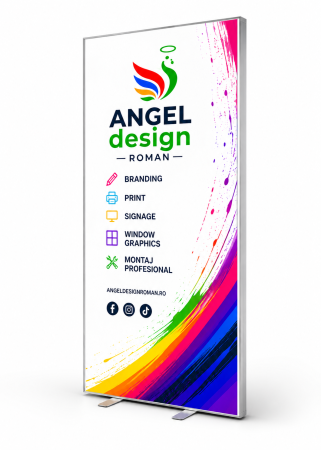 Outdoor - Caseta luminoasa LED Budget 1 x 2 m