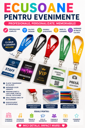 Tipografie - Ecusoane personalizate