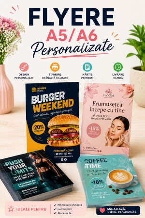 Tipografie - Flyer A5/A6 personlizat