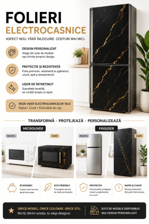 Folieri personalizate - Foliere Electrocasnice