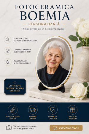 Funerare personalizate - Fotoceramică - Boemia