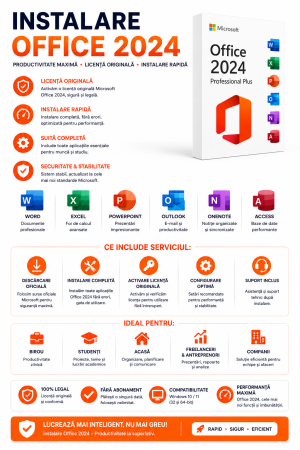 Web & IT - Instalare Office 2024
