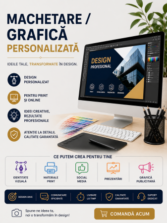 Machetare / Grafică - Machetare / Grafică personalizată