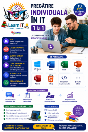 Web & IT - Pregătire Individuală Informatică