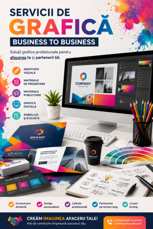 Publicitate & outdoor - Servicii de grafică B2B