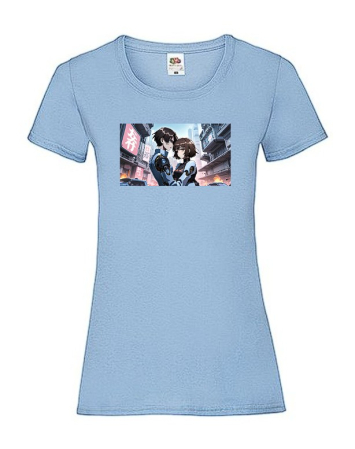 Anime Sci-Fi - Tricou anime Sci-Fi Mecha and Android - Android couple 3
