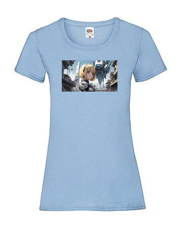 Tricouri - Tricou anime Sci-Fi Mecha and Android - Me and my guardian