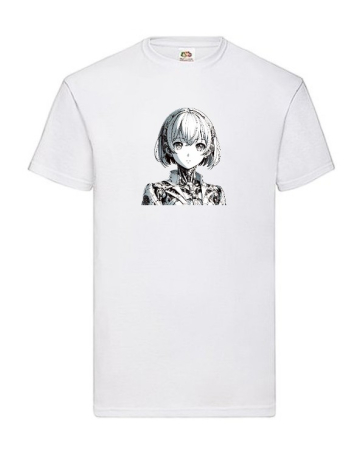 Anime Sci-Fi - Tricou anime Sci-Fi Mecha and Android - Transparent Android Girl