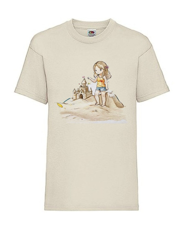 Tricouri copii si adolescenti - Tricou copii anime - Sand castle