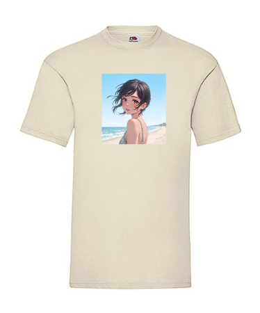 Mare / Seaside - Tricou personaje anime la mare - Smile under the sun